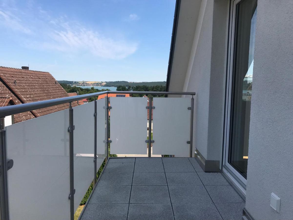 Sonniges 4 **** DG-Apartment mit Aufzug+Seeblick Pleinfeld Exterior foto