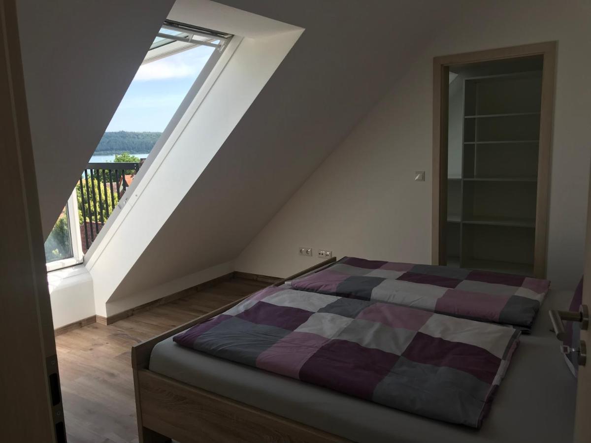Sonniges 4 **** DG-Apartment mit Aufzug+Seeblick Pleinfeld Exterior foto